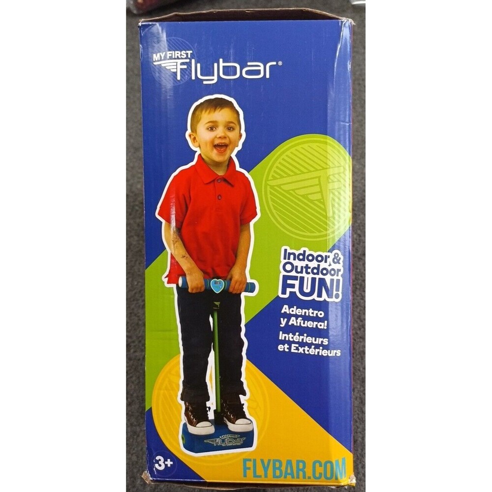 My First Foam Pogo Hooper for Fun and Safe Pogo Stick Durable Foam Blue LED Lit